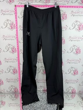 Under Armour loose fit pants track style Black Performance Track Pants